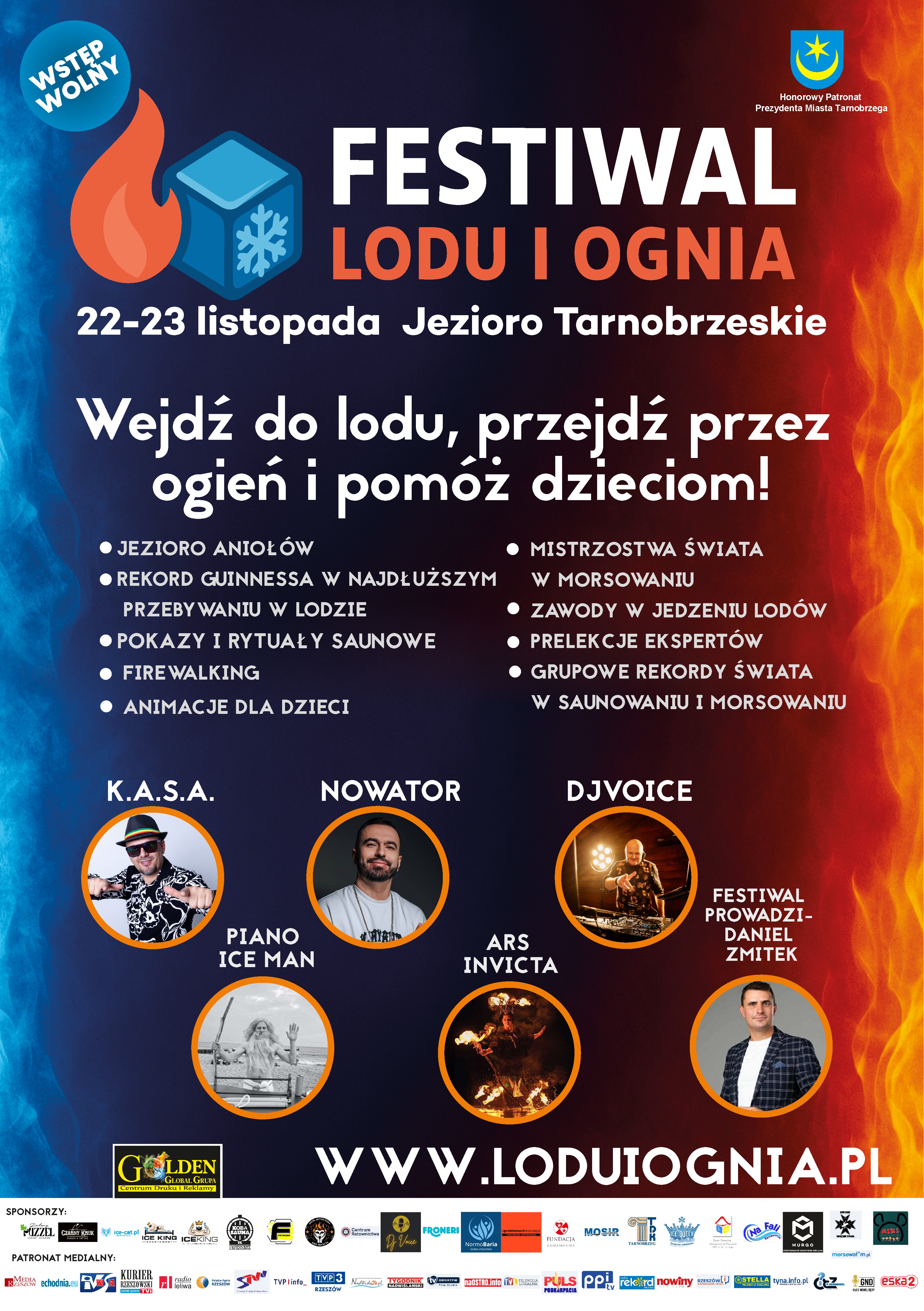 Festiwal Lodu i Ognia – Tarnobrzeg stanie się stolicą zimna i ciepła